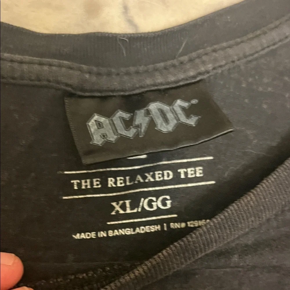 AC/DC Kids Black and Pink Graphic Tee